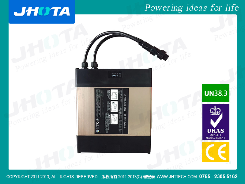 12.8V-20AH-铁锂26650/分体灯电池-容量可定制